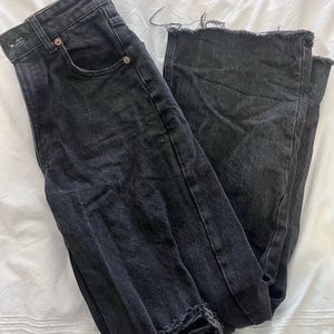 zara wide leg jeans